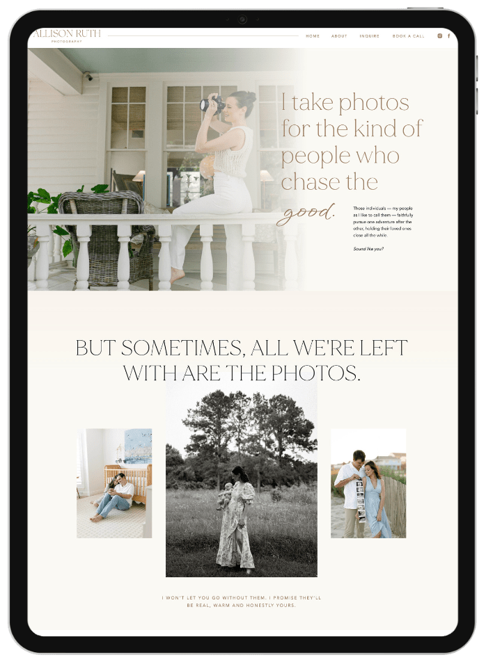Custom Brand & Showit Site Package