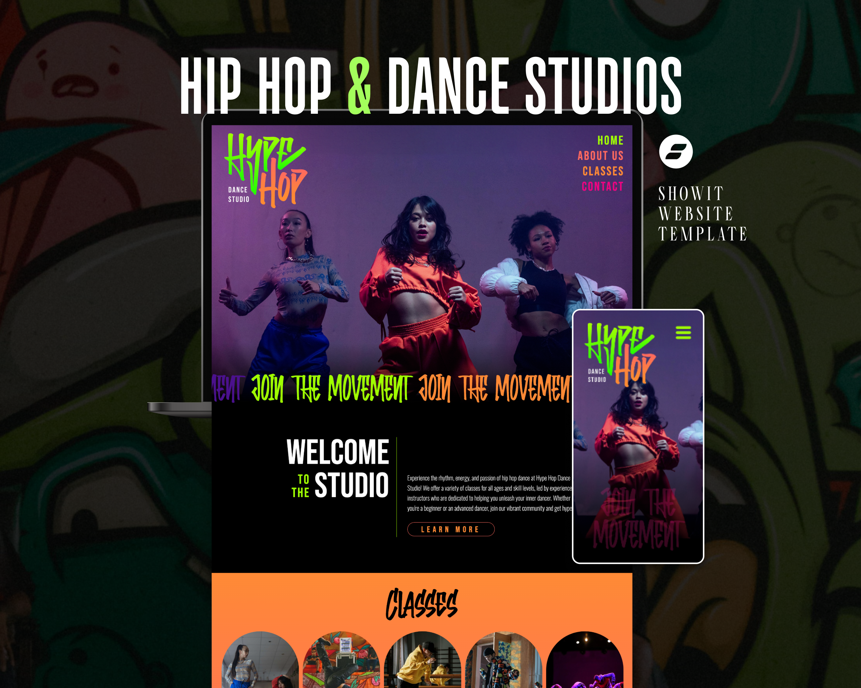 The Sleeve - Showit Template Customization