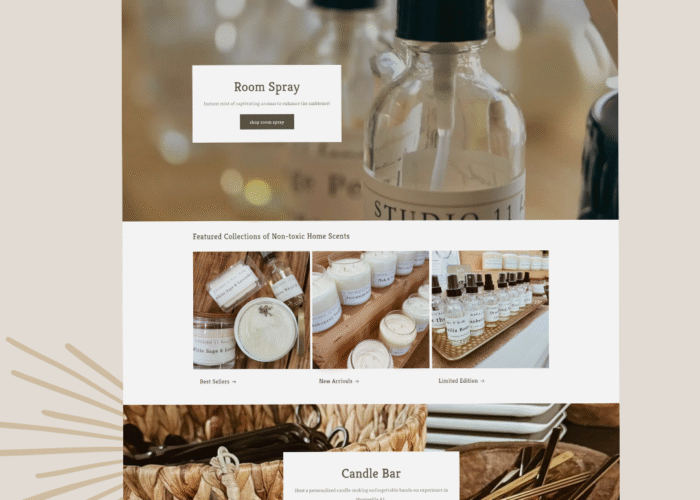 Showit Custom Website Design