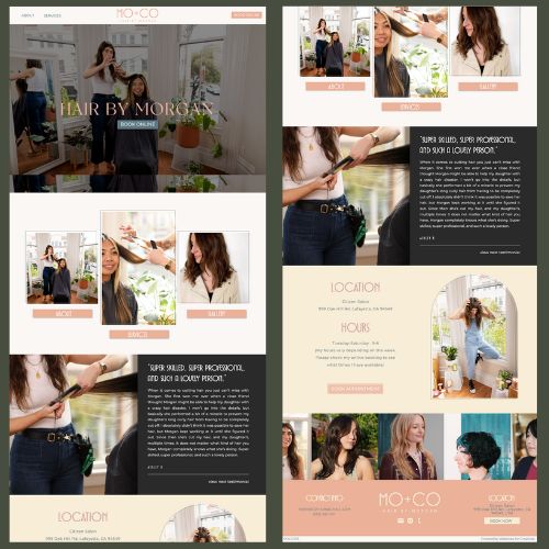 Custom Showit Website Design