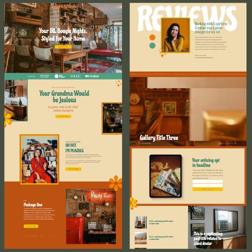Custom Showit Website Design
