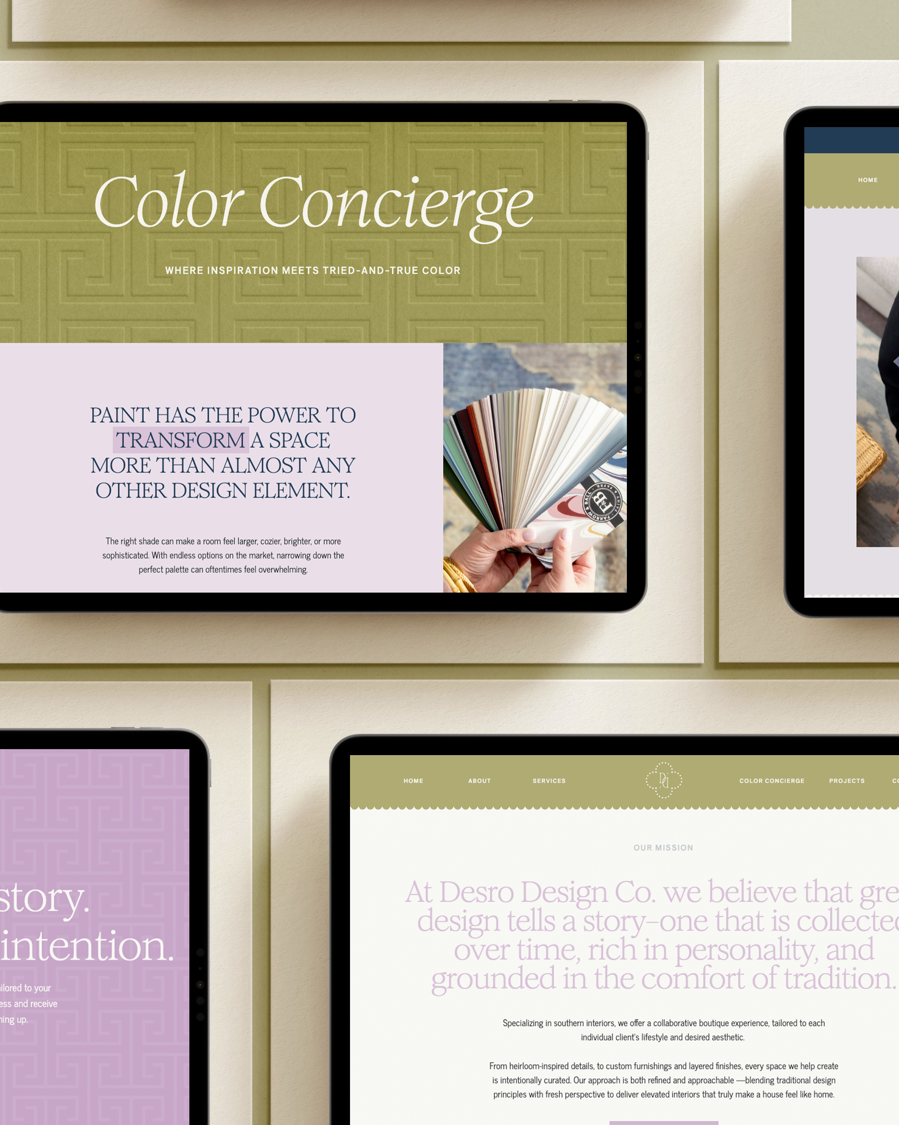 Custom Website Design for Showit