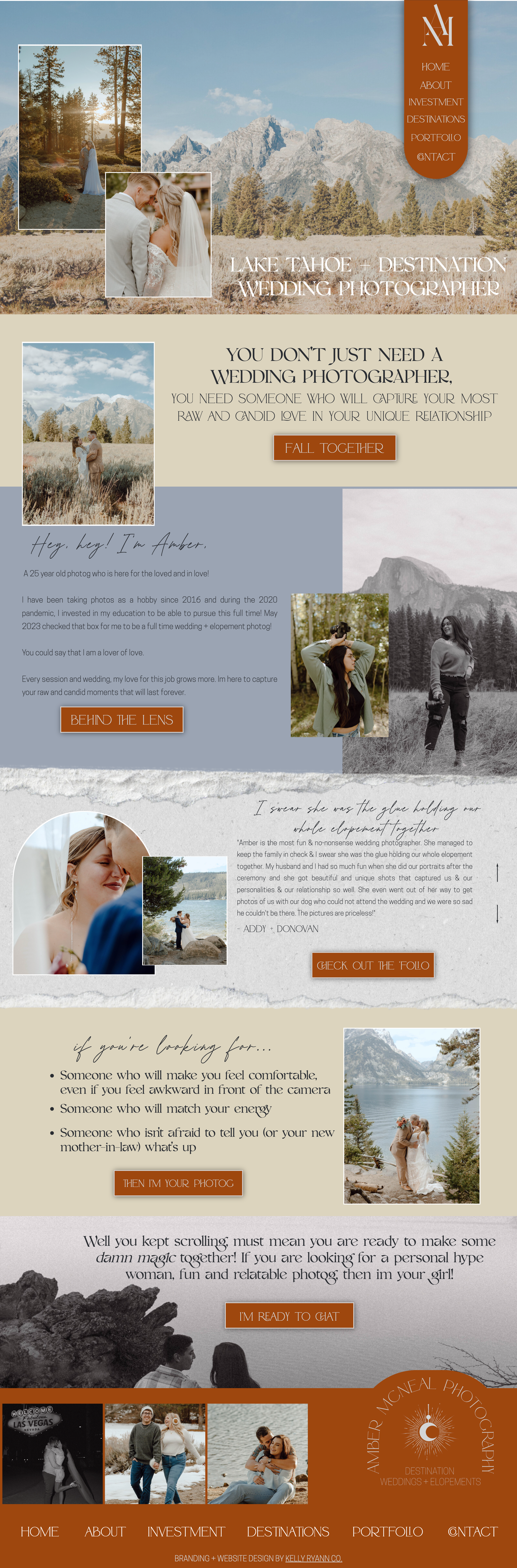 Weekly Special - Custom Showit Website Design