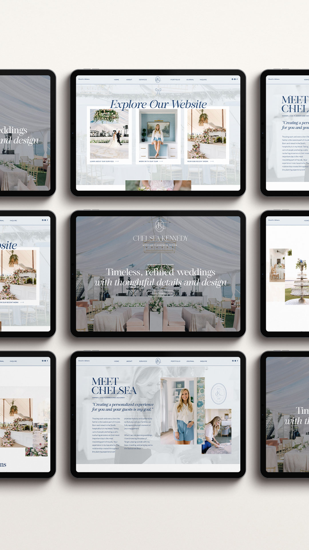 Custom Brand Identity and Showit Website w/ Copy