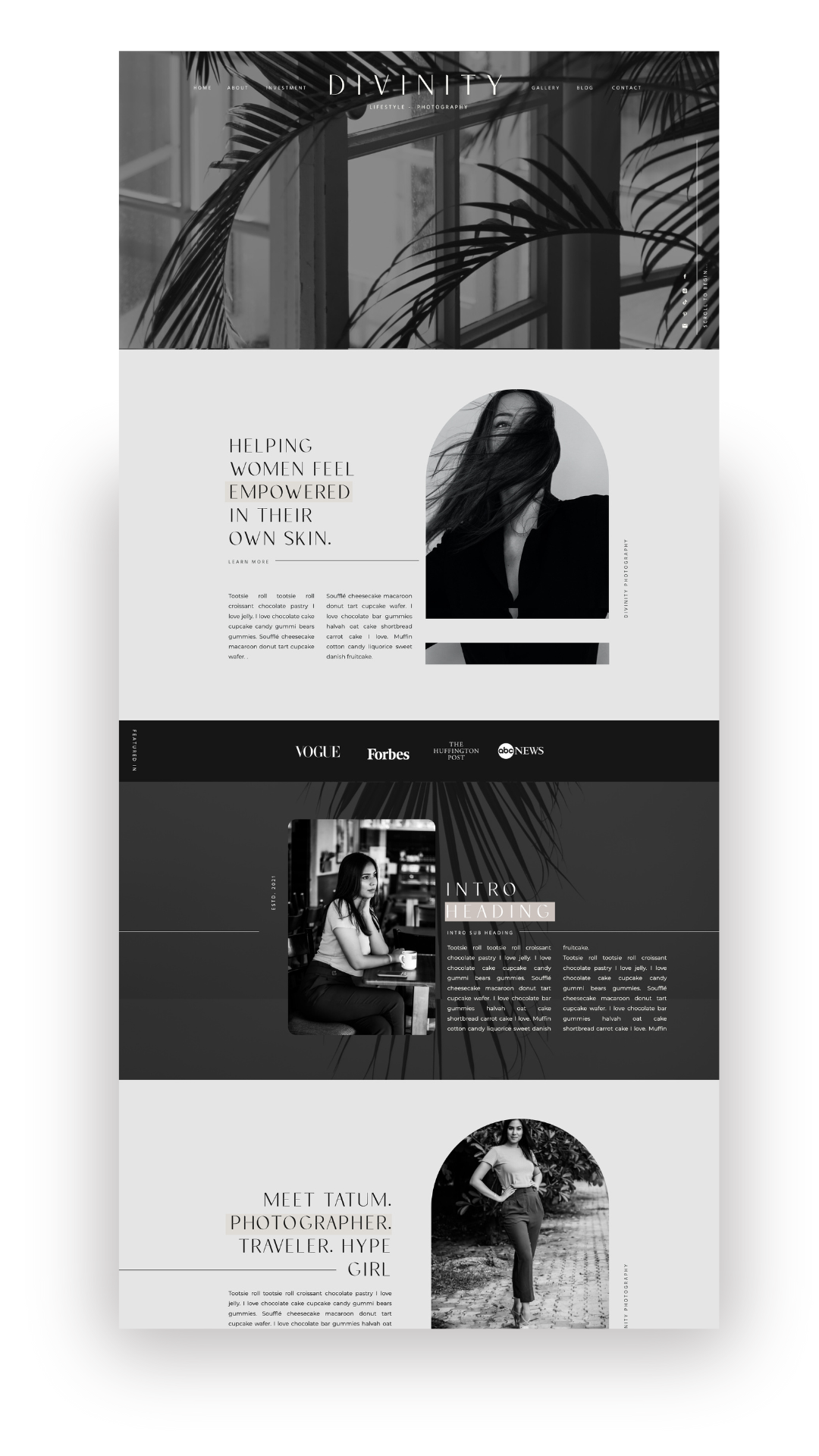 Showit Template Customization