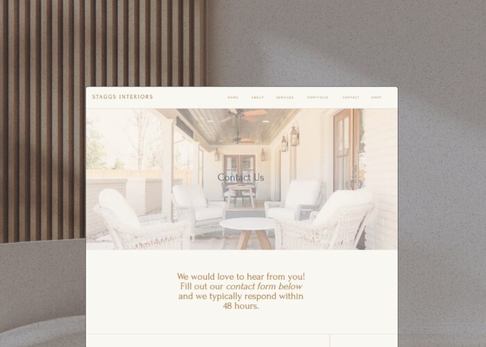 Showit Template Customization