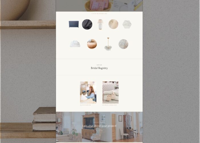 Showit Template Customization