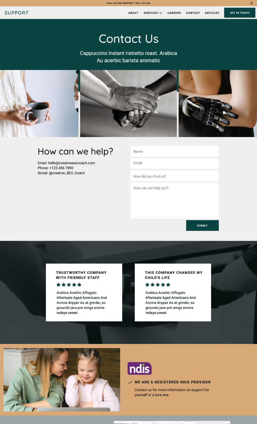 NDIS Showit Website Template - Image 3