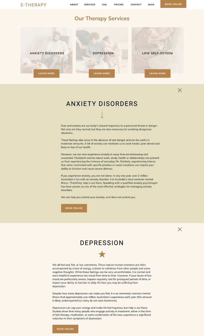 Therapist Showit Website Template - Image 6