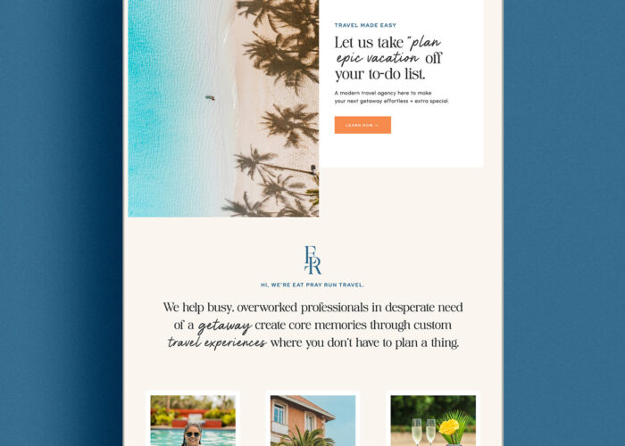 Showit Template Customization