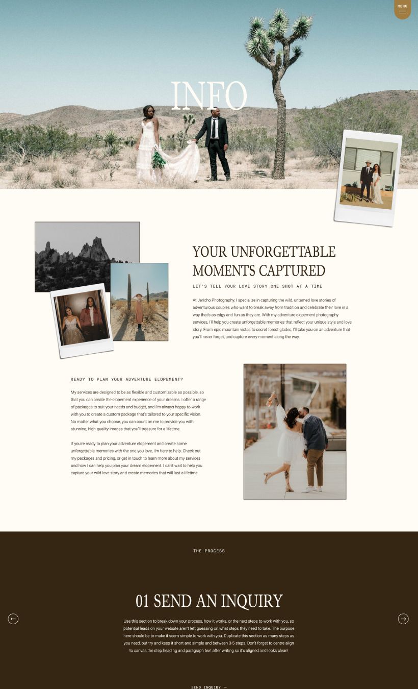 Jericho Showit Website Template - Image 3