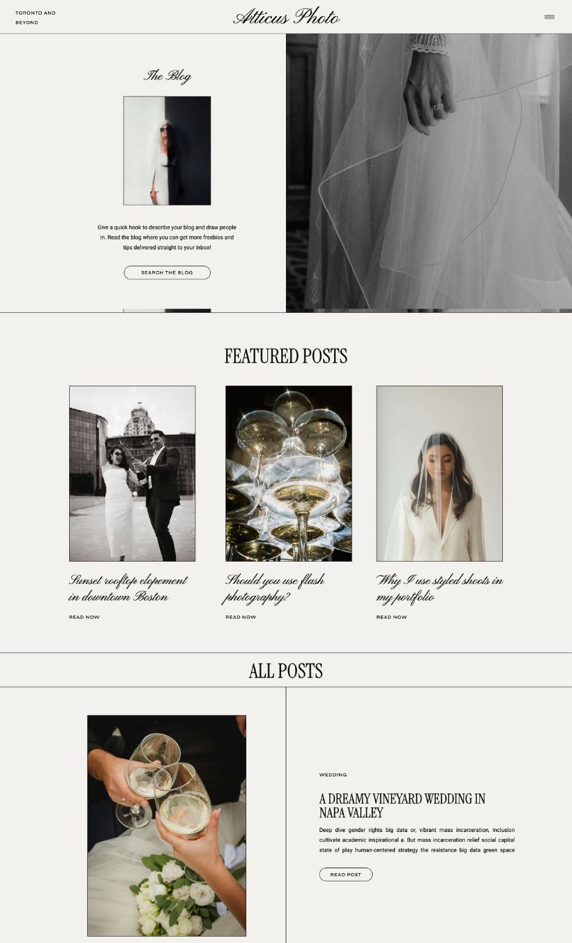 Atticus Showit Website Template - Image 3