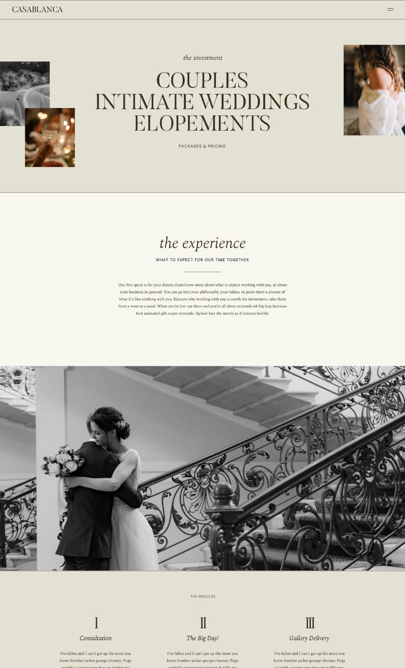 Casablanca Showit Template - Image 3