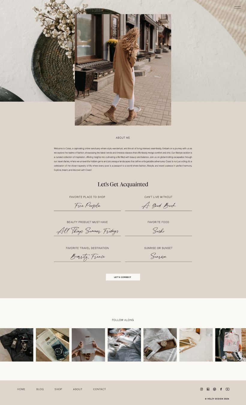The Coast Showit Template - Image 3
