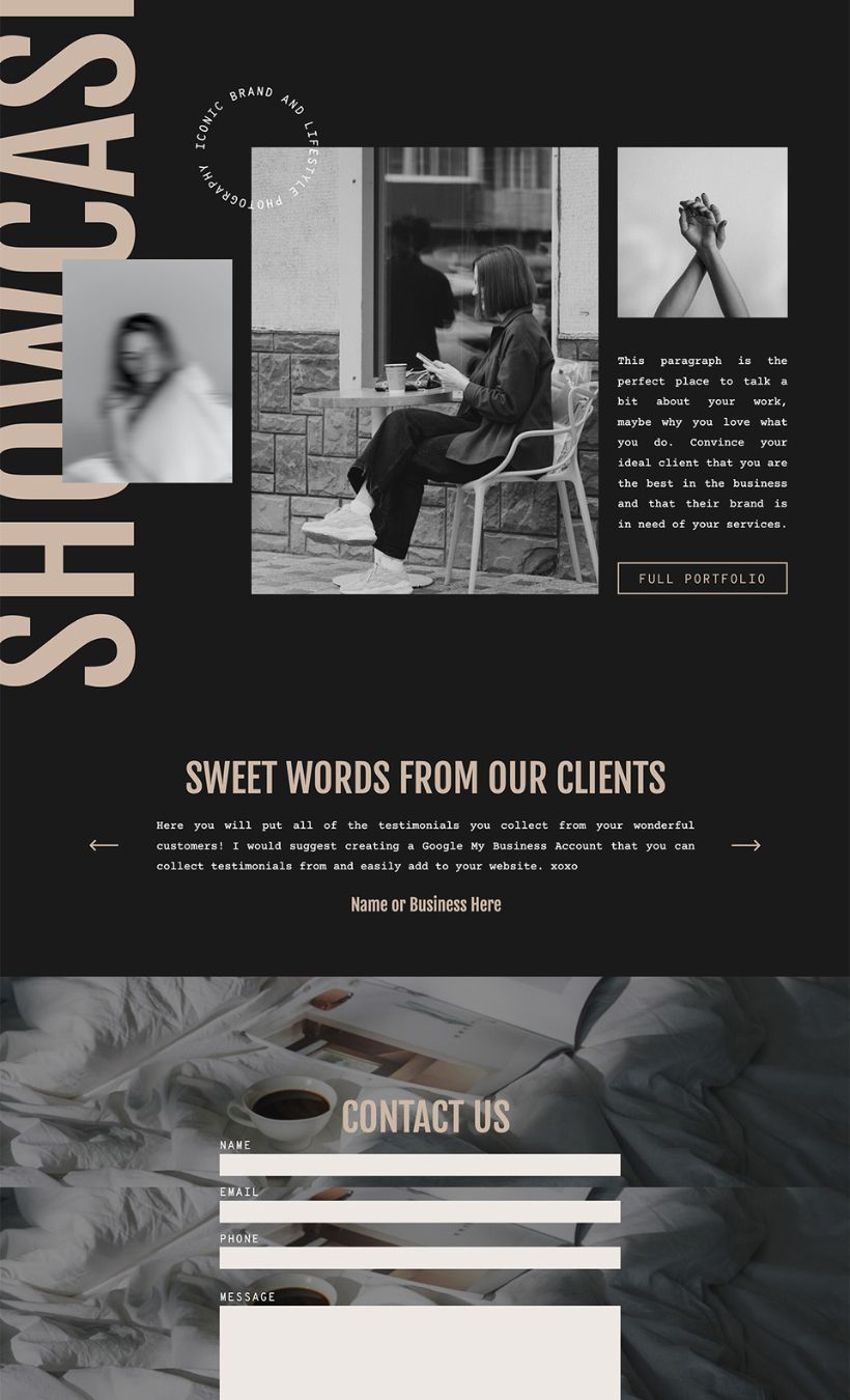 Luna Showit Templates - Image 2