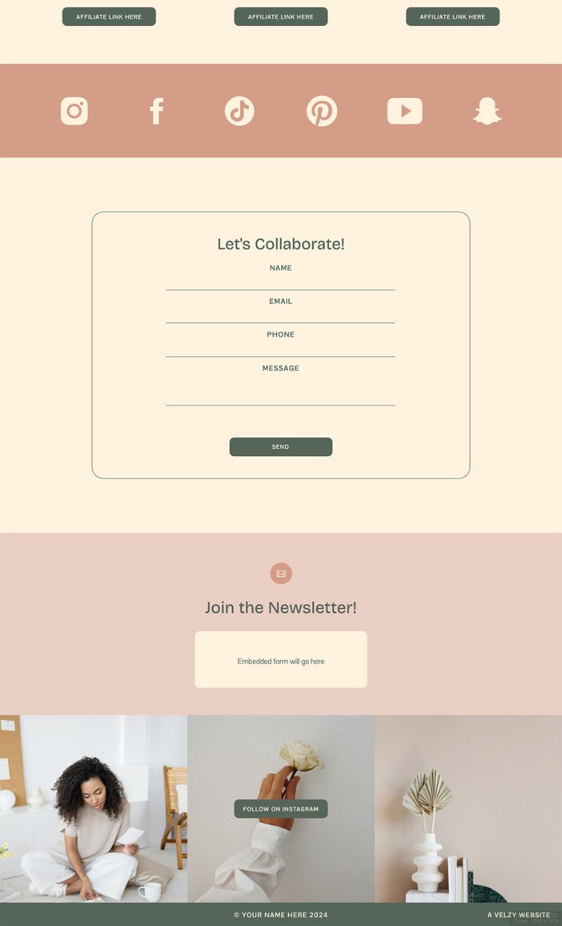 The Minnow Showit Template - Image 2