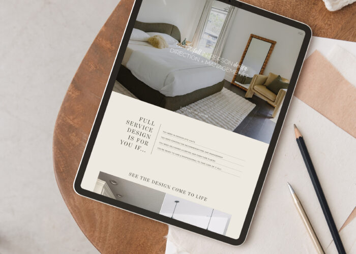 Custom Showit Website Design