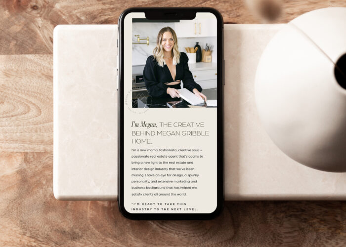 Custom Showit Website Design